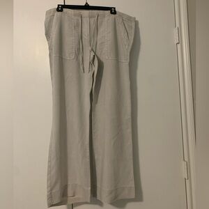 Bella Dahl 100% Tencel Drawstring Crop Pants